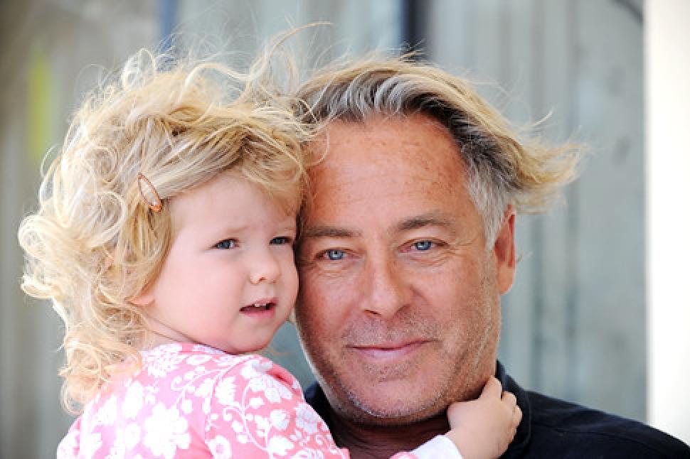 David Anderson and his daughter