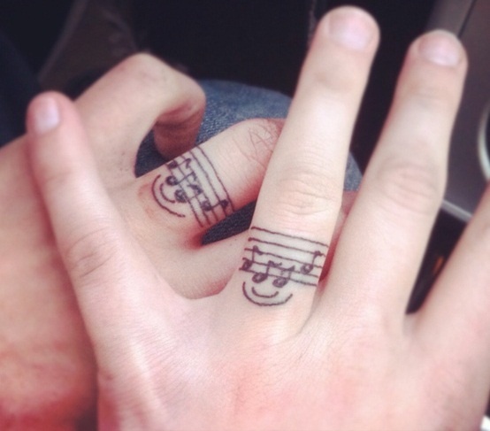 Musical Notes Tattoo