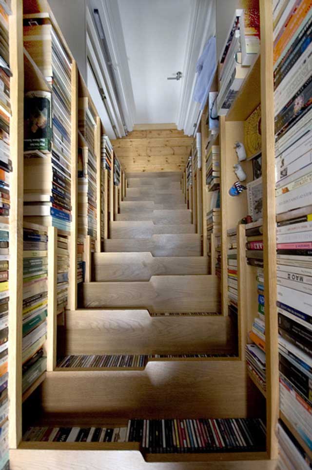 Bookshelf Staircase