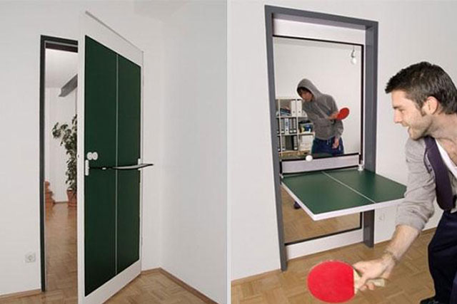 Ping Pong Table Door