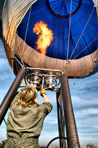 hot air balloon