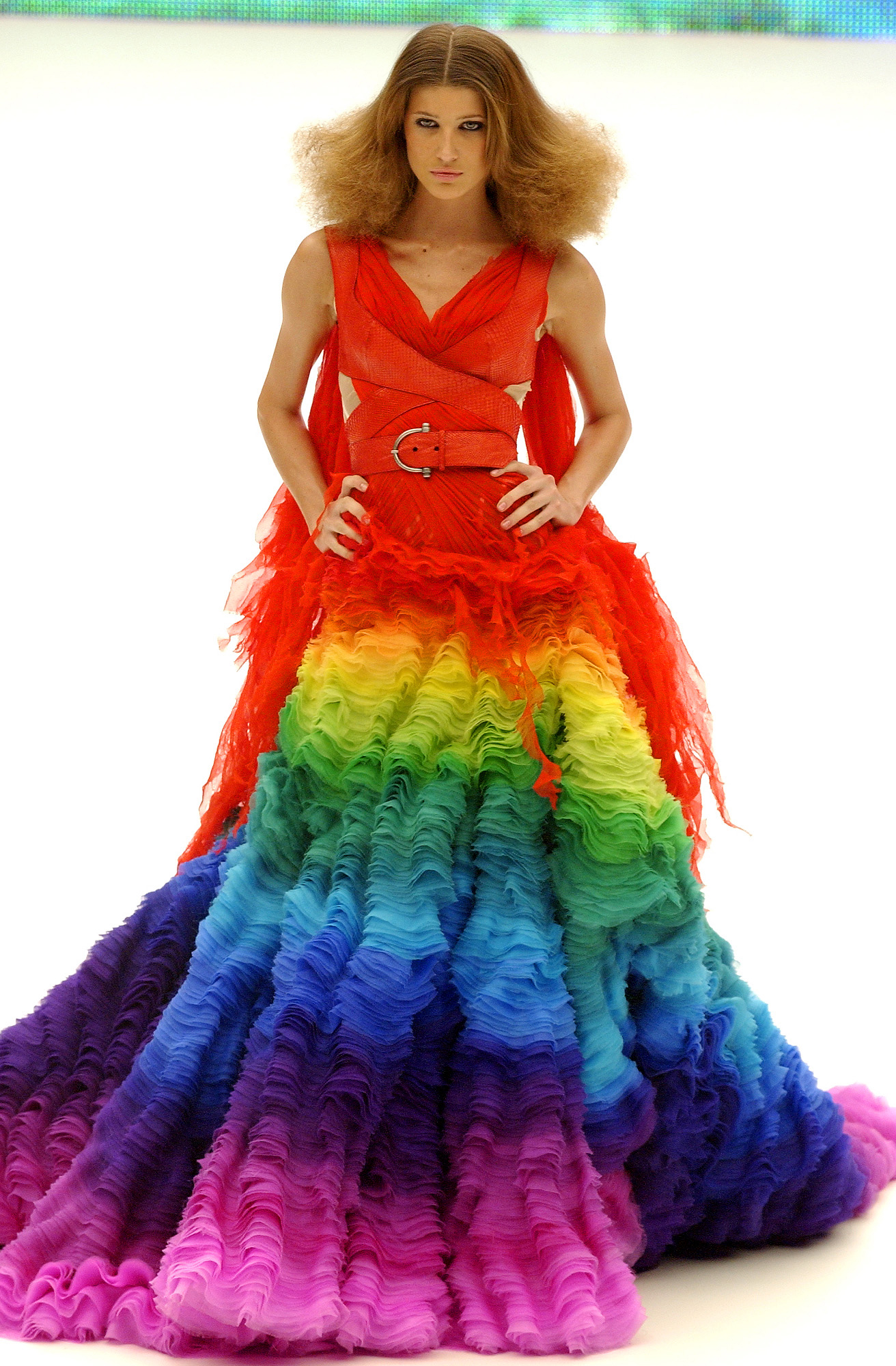 12 Best Rainbow Outfits On the Fashion Runway - Wow Amazing